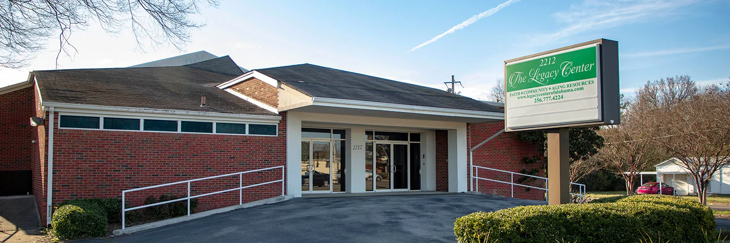 The Legacy Center building in Huntsville, AL